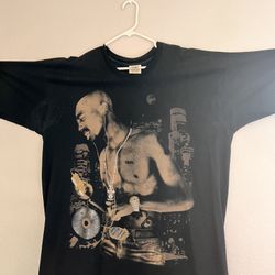 Tupac Shakur vintage rhinestone shirt