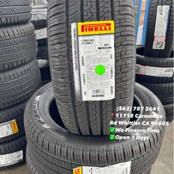 215/55R17 Pirelli Pzero All Season New Set of Tires Installed and Balanced Set de Llantas Nuevas Instaladas y Balanceadas