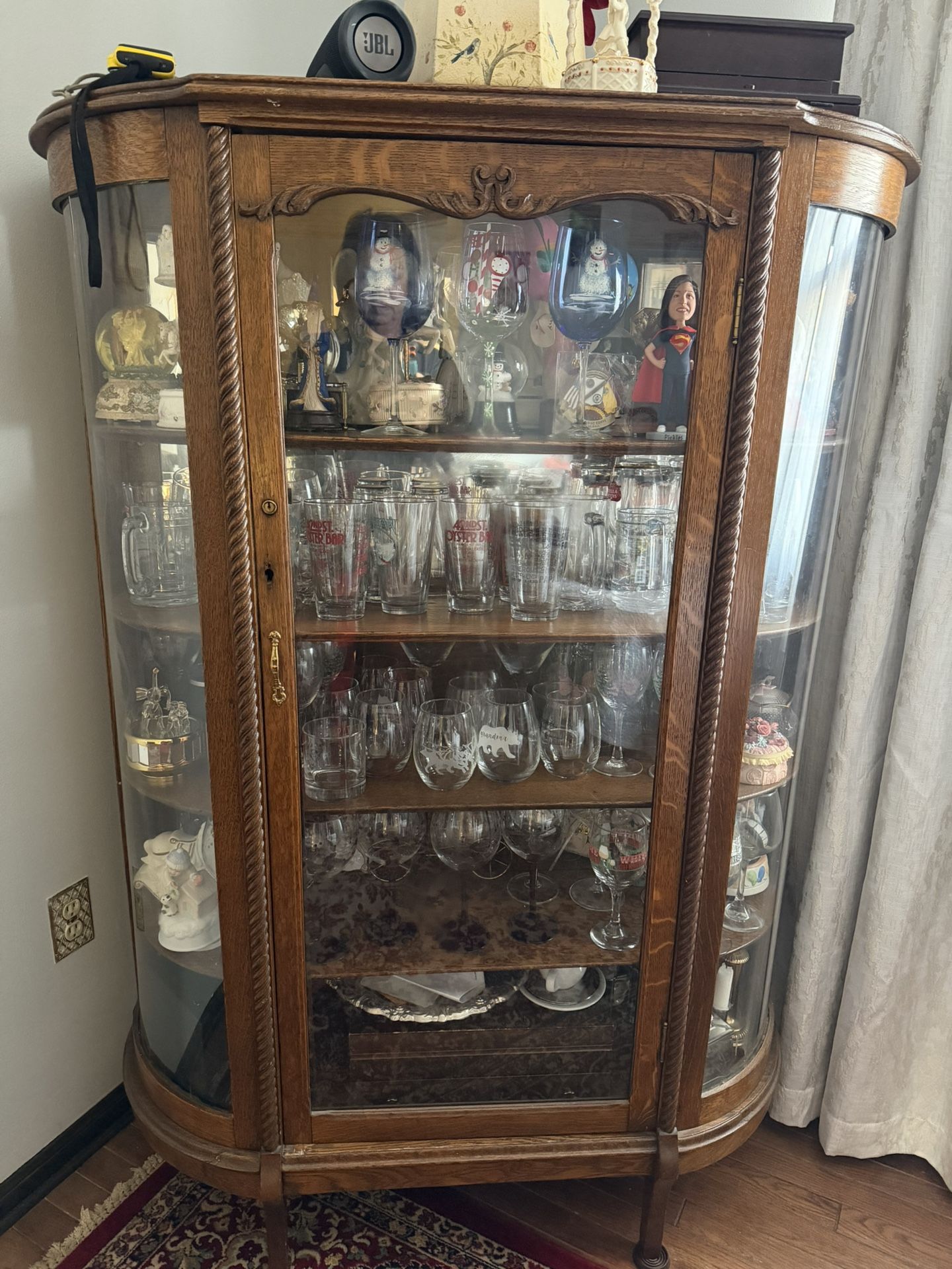 Antique Curio Cabinet