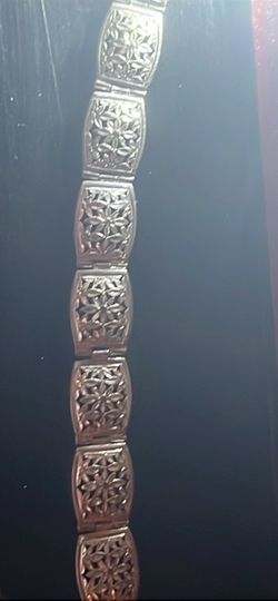 925 Italian sterling silver solid bracelet