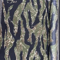 Military Surplus Tiger Stripe Camo Material