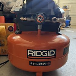 Rigid Gallon Air Compressor BRAND NEW plus add-ons