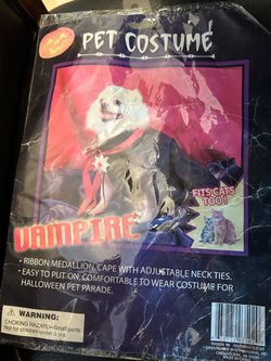 Vampire Pet Costume
