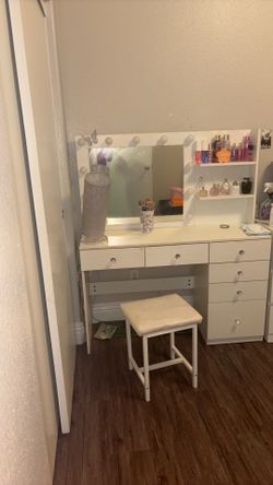White Vanity