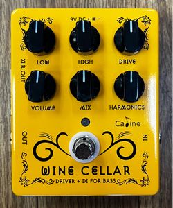 Caline Wine Cellar Bass Driver DI Pedal