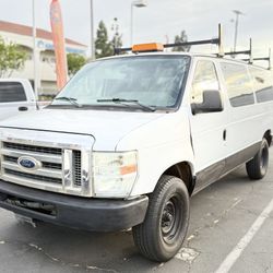 2012 Ford E350 Extended Cargo Van