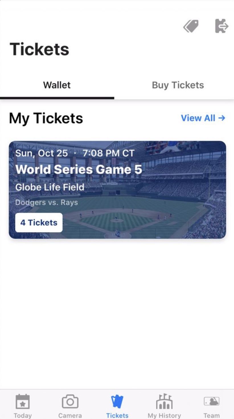 Los Angeles Dodgers Vs Tampa Bay Rays (Game 5)