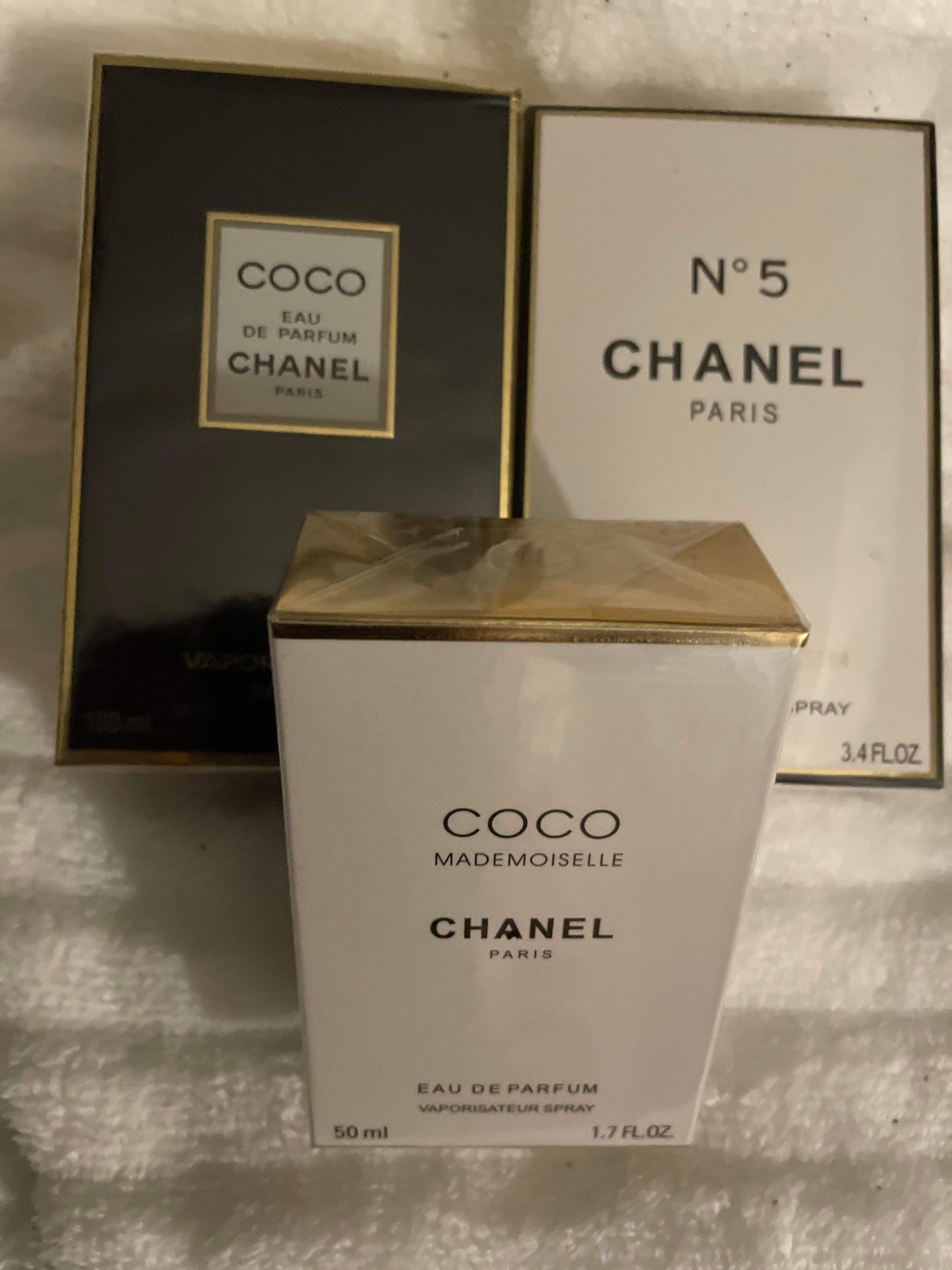 The Glorious Chanels .... Chanel #5, Coco Paris Or Coco Mademoiselle ... Your Choice .... $85 EACH AUTHENTIC ... Only 1 Per Customer 