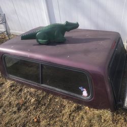 Ford Ranger Camper With Clamps. 