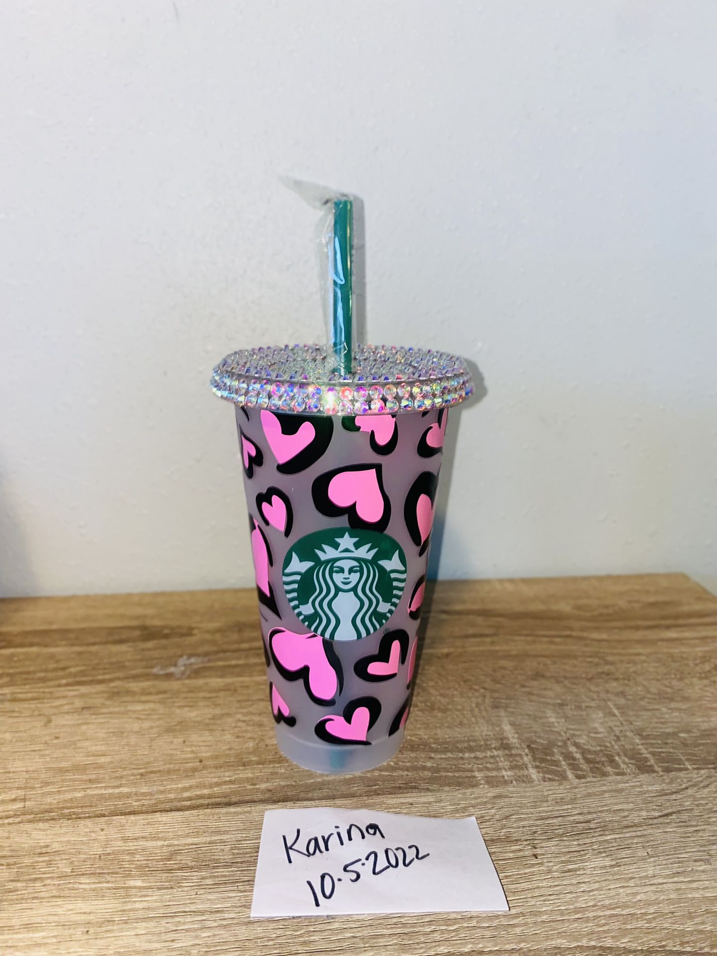 Custom Made Starbucks Tumbler 