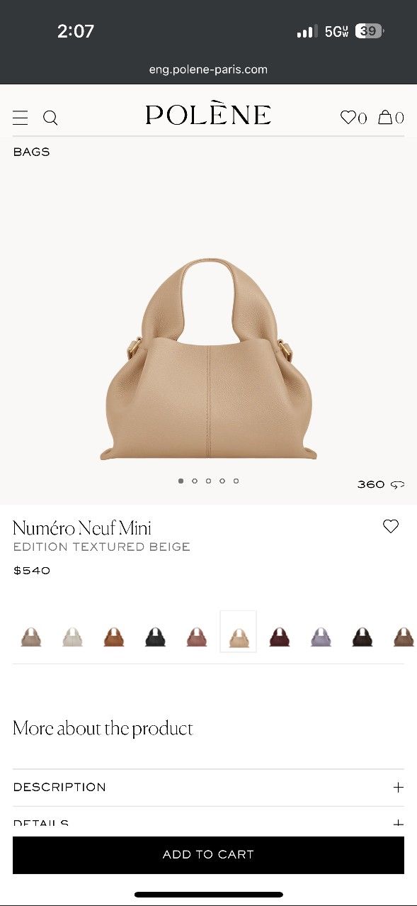 Numero Neuf Mini Purse