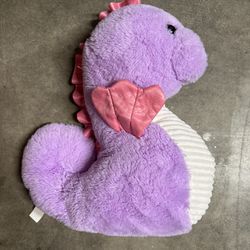 Purple Seahorse Stuffed Animal Plush