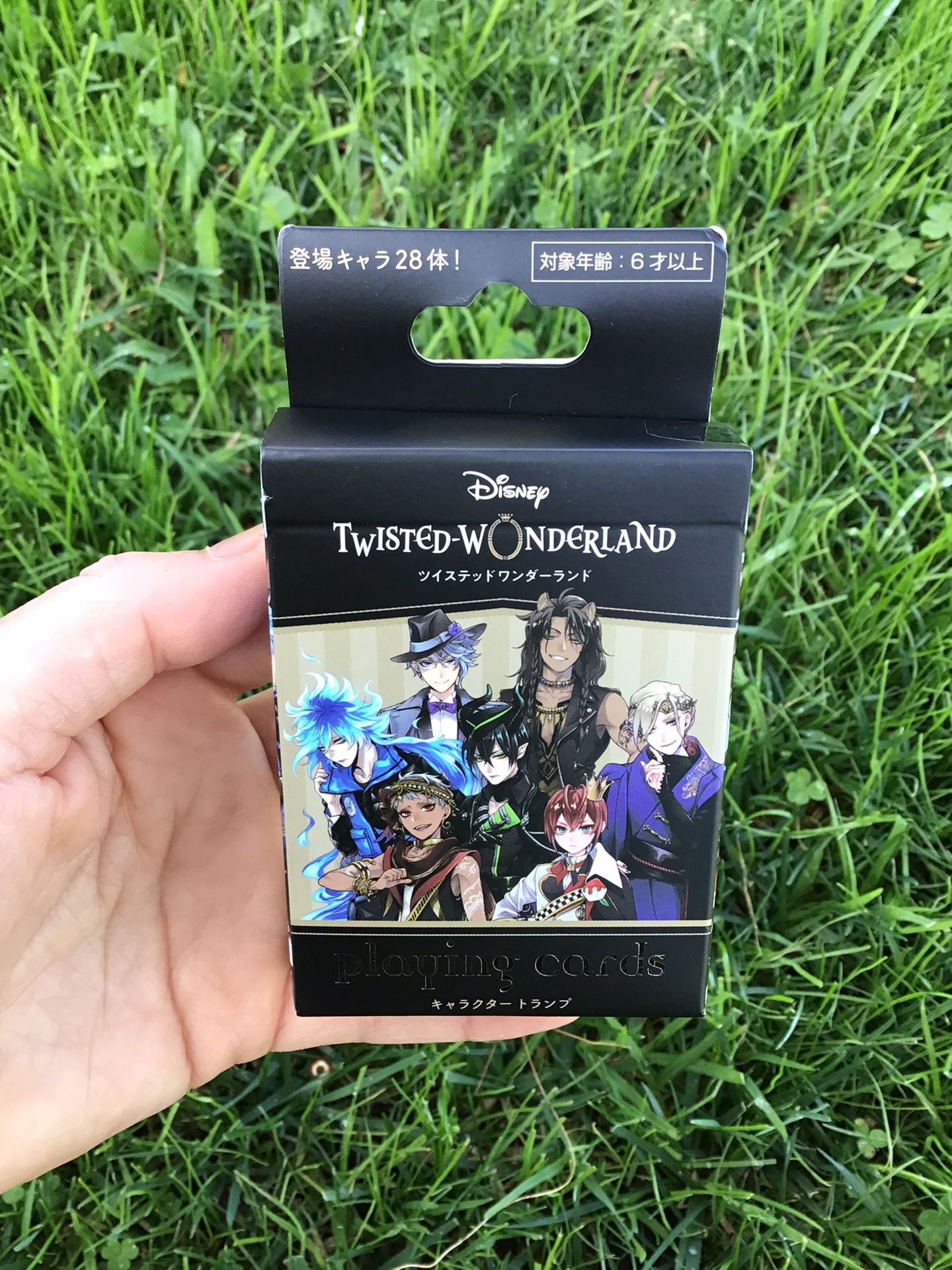 New Japanese Card Game Disney Twisted Wonderland Playing Cards Anime Characters Made In Tokyo Japan Games Cards Toys Puzzles Collectibles Comic Con