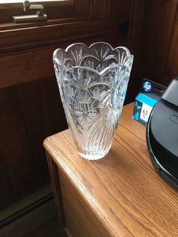 Crystal flower Vase