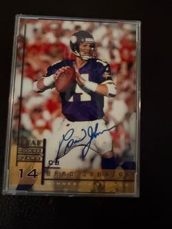 Brad Johnson Autographed