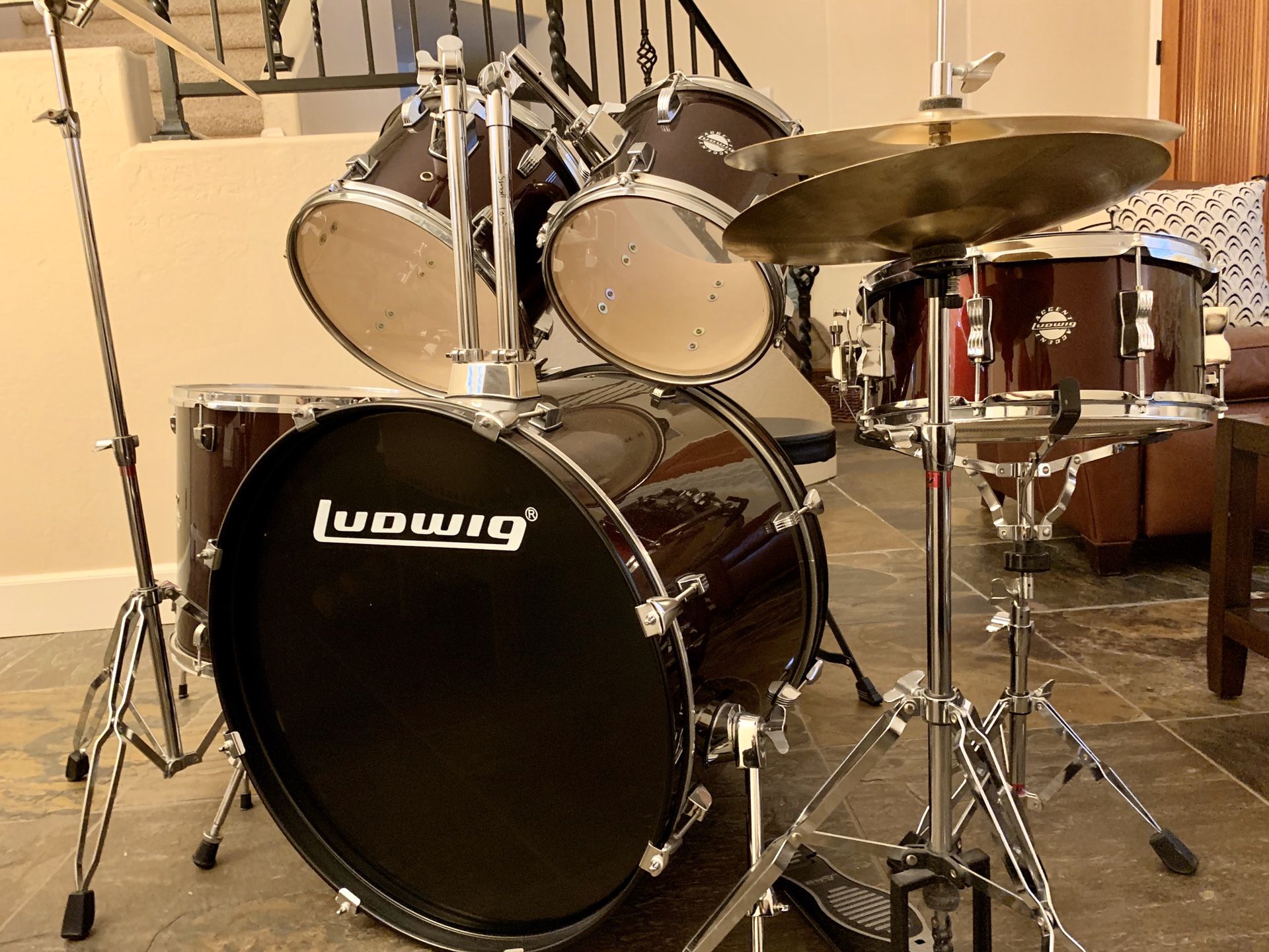 Ludwig Jr Drum Set