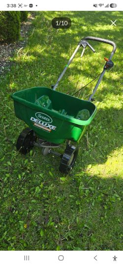 Scotts Spreader deluxe edgegard...Medium To Large Size