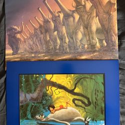 WALT DISNEY THE JUNGLE BOOK EXCL LITHOGRAPH 11 X 14 PRINT 1997