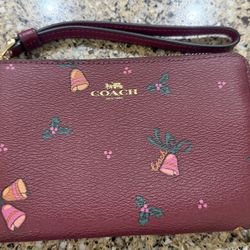 Coach Holiday Wristlet