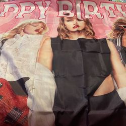 Taylor Swift Birthday Banner