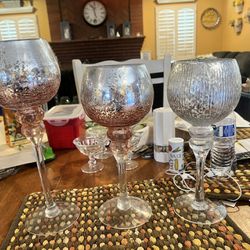 Home Decor Goblets Can Put Candle In