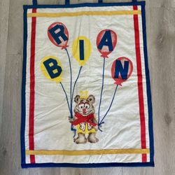 BRIAN Personalized Child’s Wall Decor - 26” X 34”