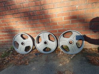 Weights; 45 lb plate; Olympic 2 in - have several - $75 per plate