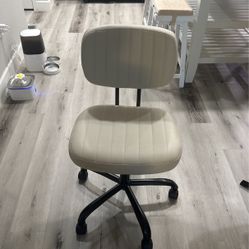 Beige Desk Chair