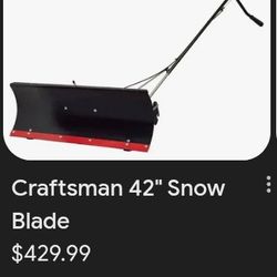 Plow fur riding mower or 4 wheeler
