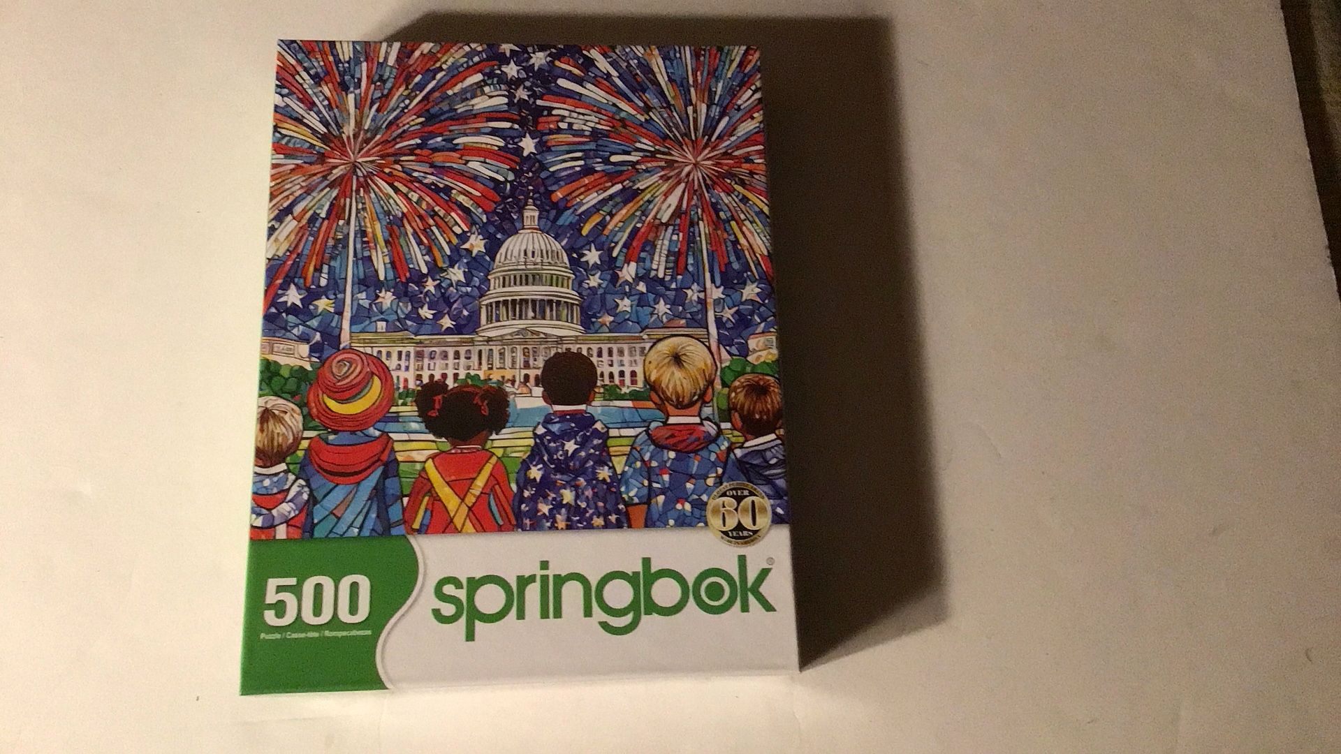 Springbok 500 Piece Puzzle. Summer Fireworks