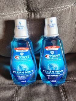Crest  mouthwash 1L
$ 5 each 
Compton 