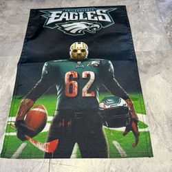 Philadelphia Eagles Jason Voorhees Yard Flag 12x18 2 Sided 