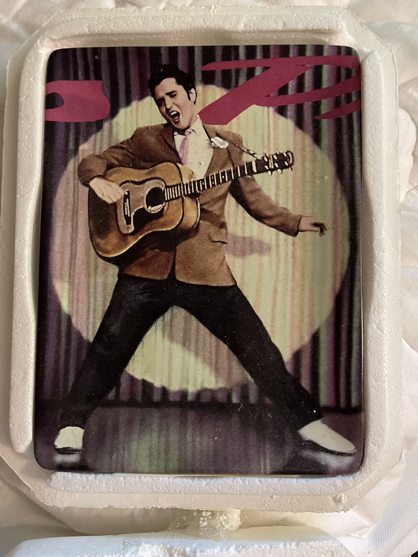 Elvis Presley “Blue Suede Shoes” Bradford Exchange Collector Plate