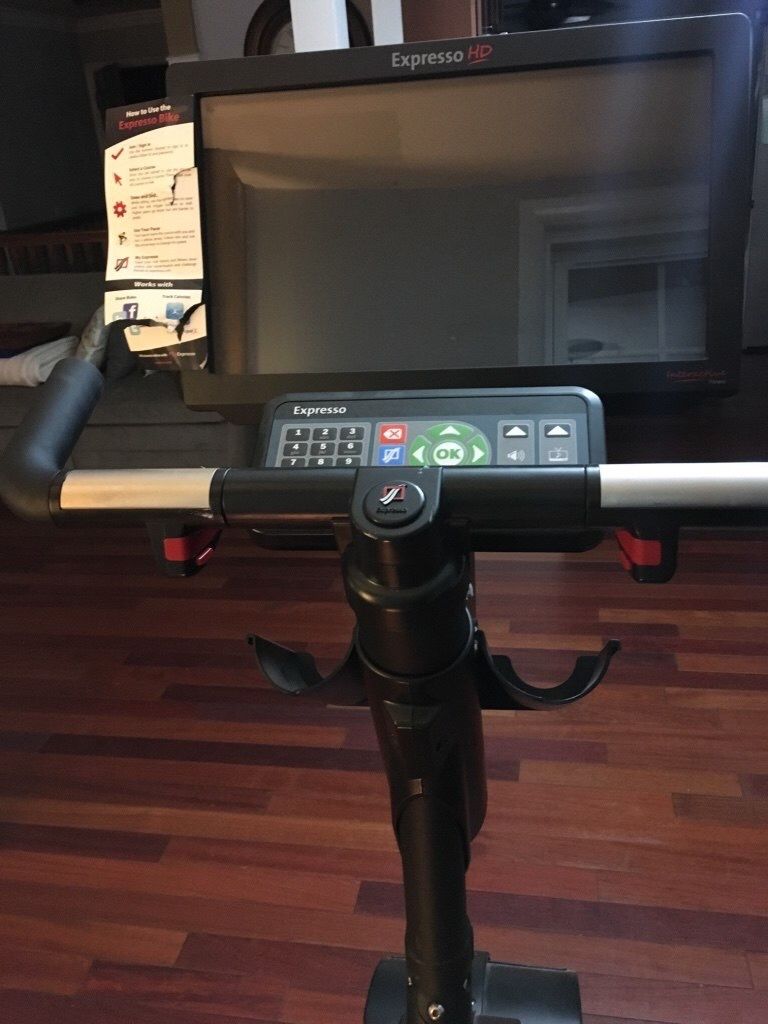 Expresso HD upright exercise bike EUC