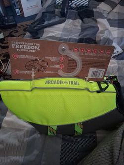 Small life vest for dog