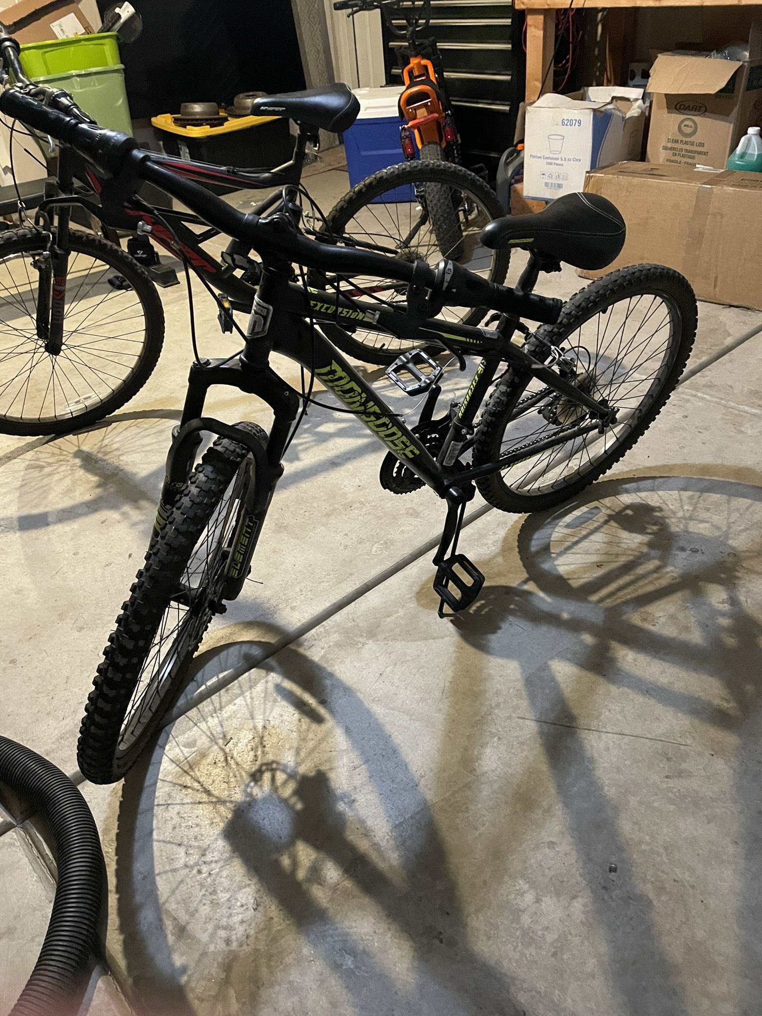 2 Mongoose Mountain Bikes