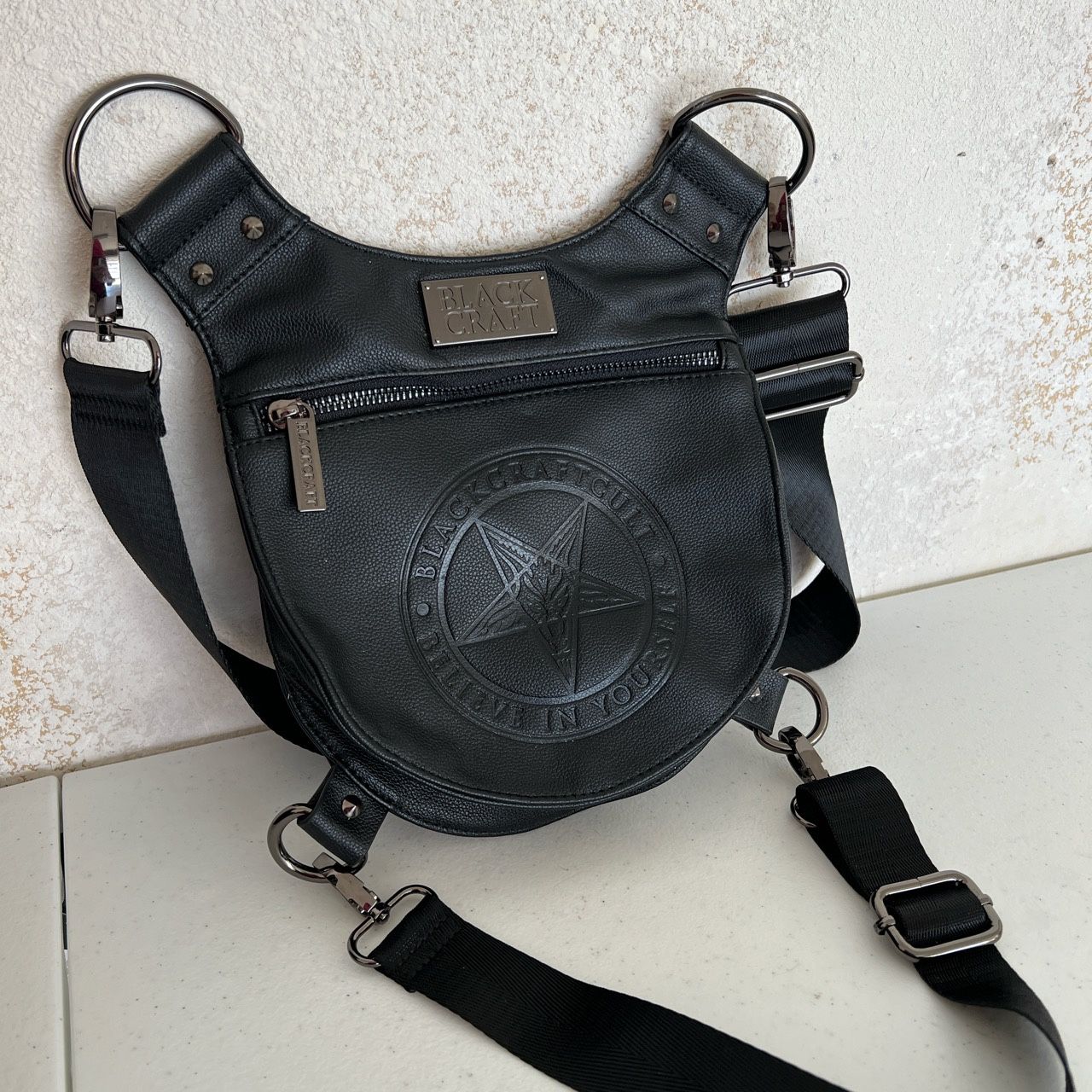 Hip/Thigh Bag - Black Craft Cult