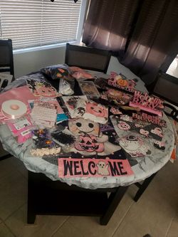 Halloween Baby Shower Itens