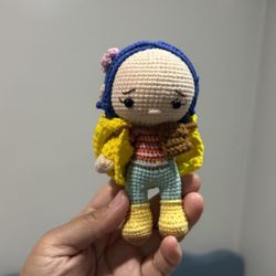 🧶Handmade Crochet Coraline Jones
