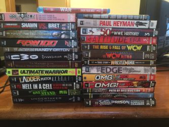 WWE/ ECW/ WCW DVD box set lot for Sale in Tonawanda, NY