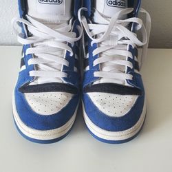Adidas,black, Blue & White , Size 4