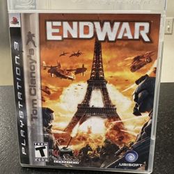 Tom Clancy's EndWar (Sony PlayStation 3, PS3, 2008) Conolete