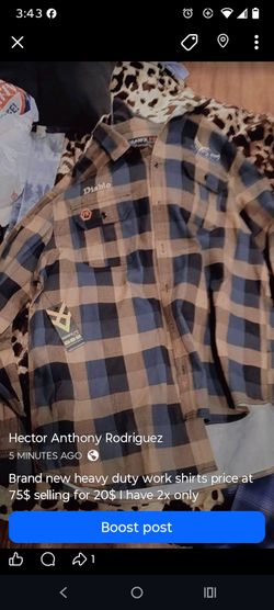 Heavy duty work shirts