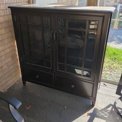 Enclosed Bookcase Shelving Unit