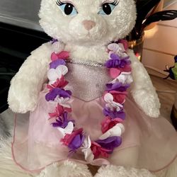 Build A Bear BAB Marie Aristocats Plush White Cat