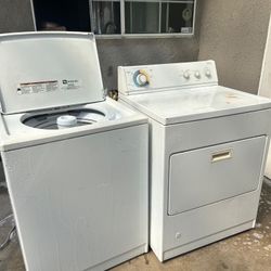 Washer And A Dryer 