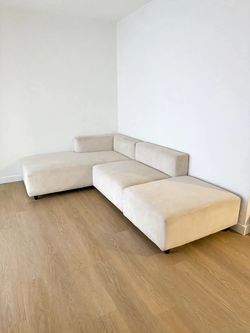 Acanva Luxury Modular Sectional - Cream - $770 Obo