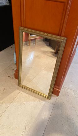 Gold Framed Mirror