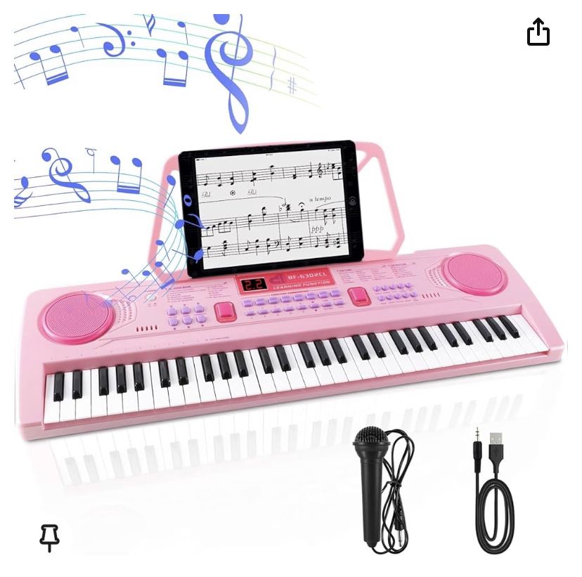 Wostoo 61 Keys Kids Electronic Digital Piano