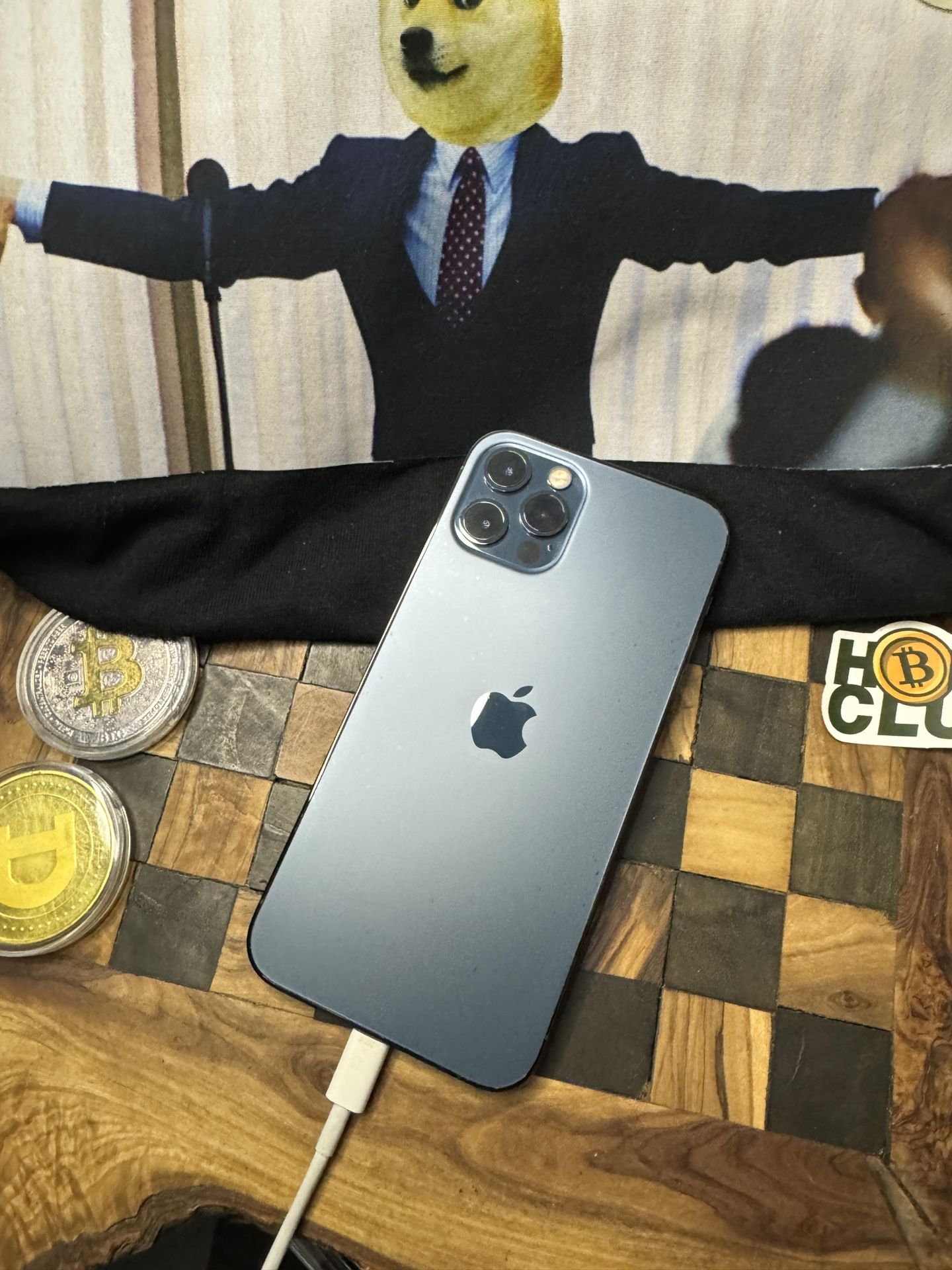 I P H O N E 12 P R O 256GB Blue Any Sim Other - Electronics & Media